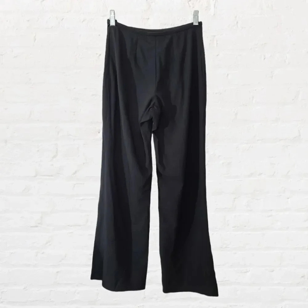 Armani Collezioni | Charcoal Black Dress Pants Sz 6 - Picture 5 of 5